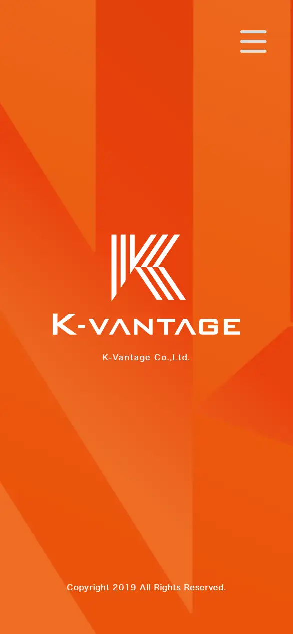 株式会社ケイ・ヴァンテージの公式サイトの画面(スマートフォン)