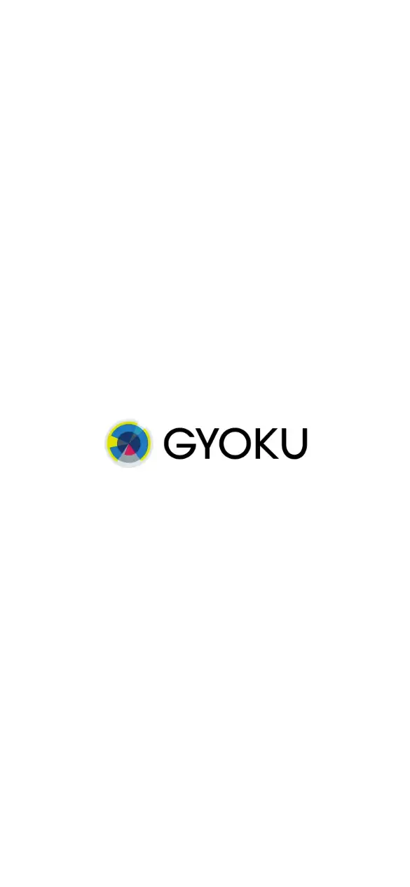 株式会社GYOKUの公式サイトの画面(スマートフォン)